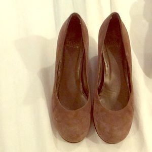 Stuart Weitzman Suede Wedges